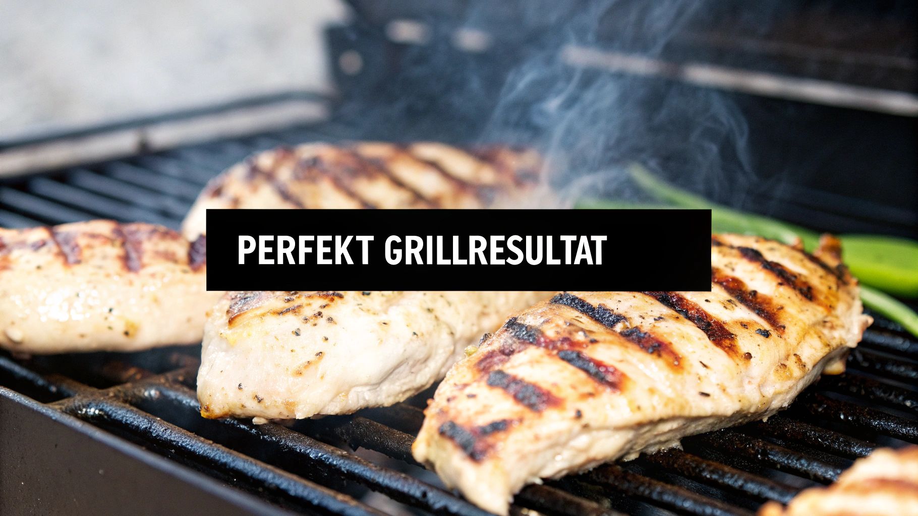 Grillad kyckling på en skärbräda