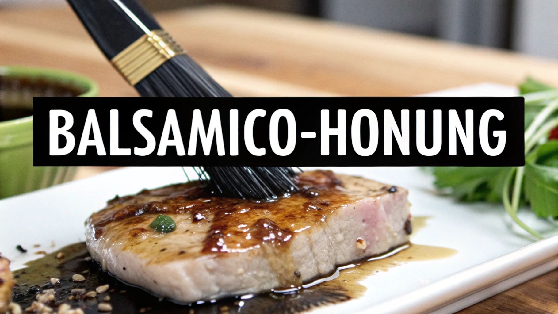 Balsamico-honung marinad