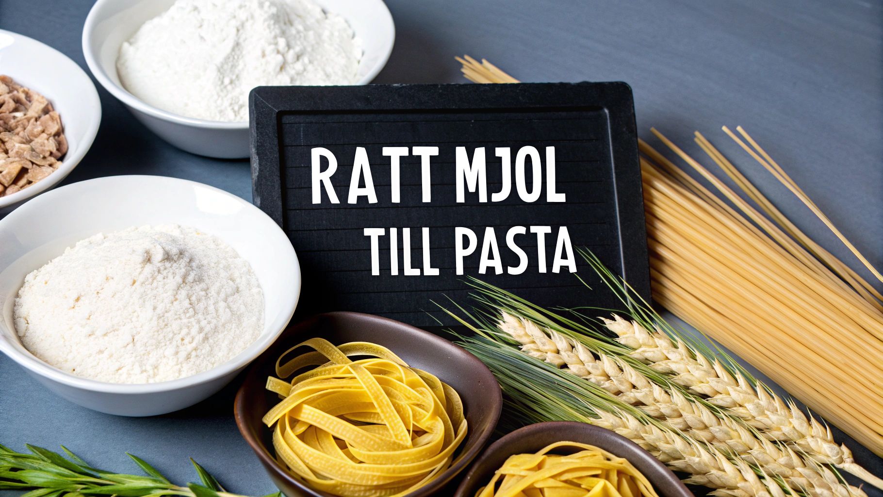 Hitta rätt mjöl till pasta för perfekt resultat