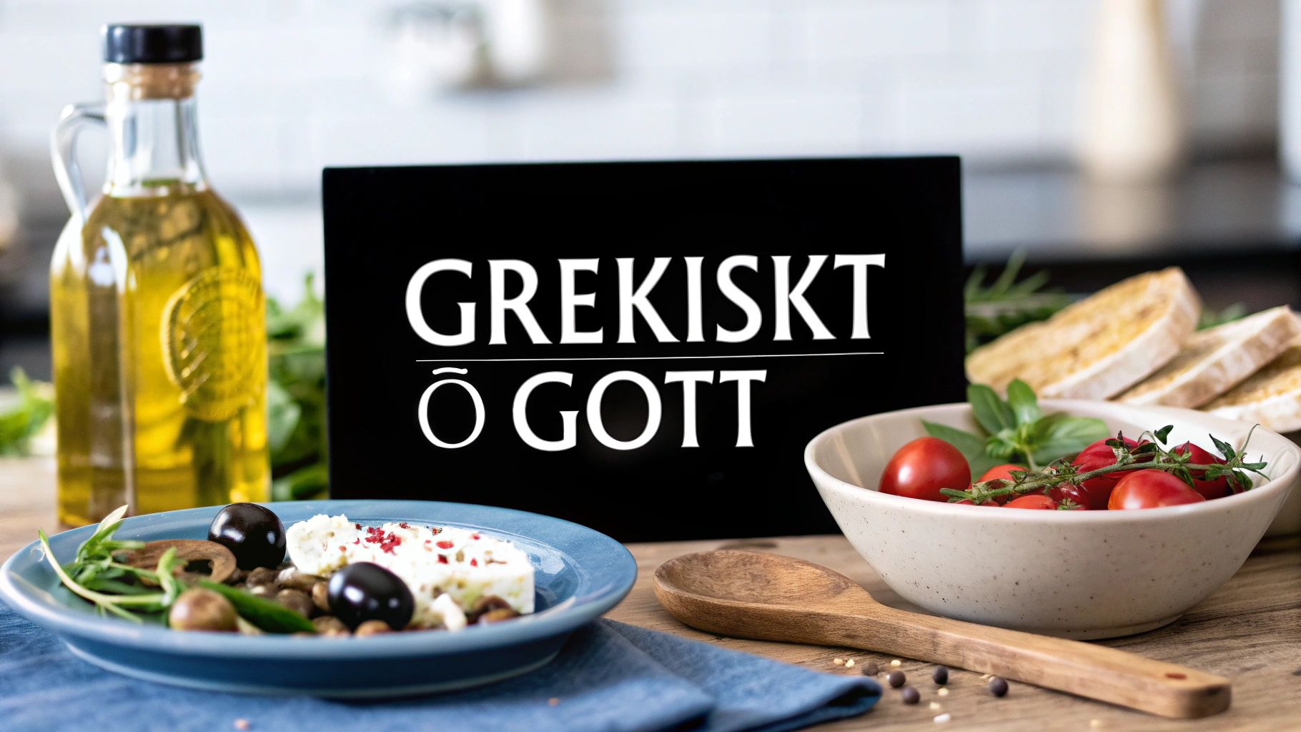 Grekiskt o gott för alla hemmakockar