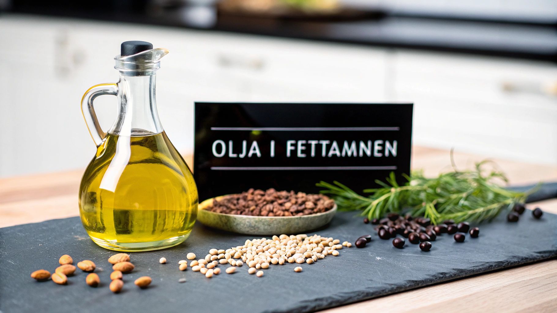 Olja i fettämnen en komplett guide till hälsosamma val