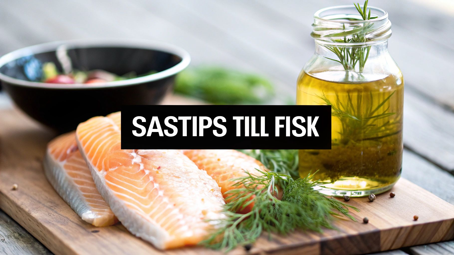Bästa färdig sås till fisk – enkla smaktips
