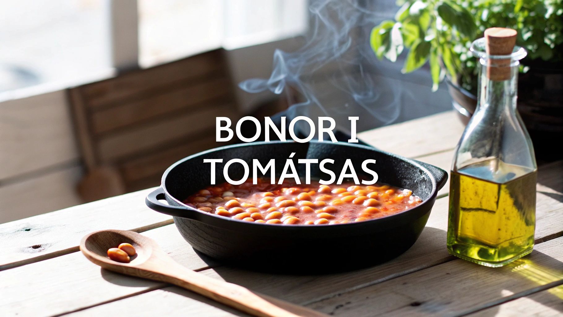 Bönor i tomatsås från grunden