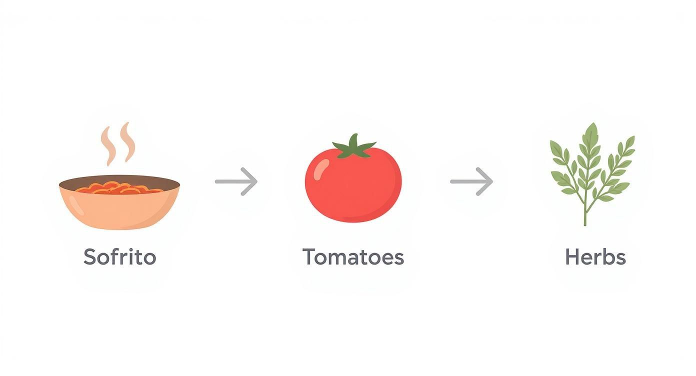 Infographic about bönor i tomatsås