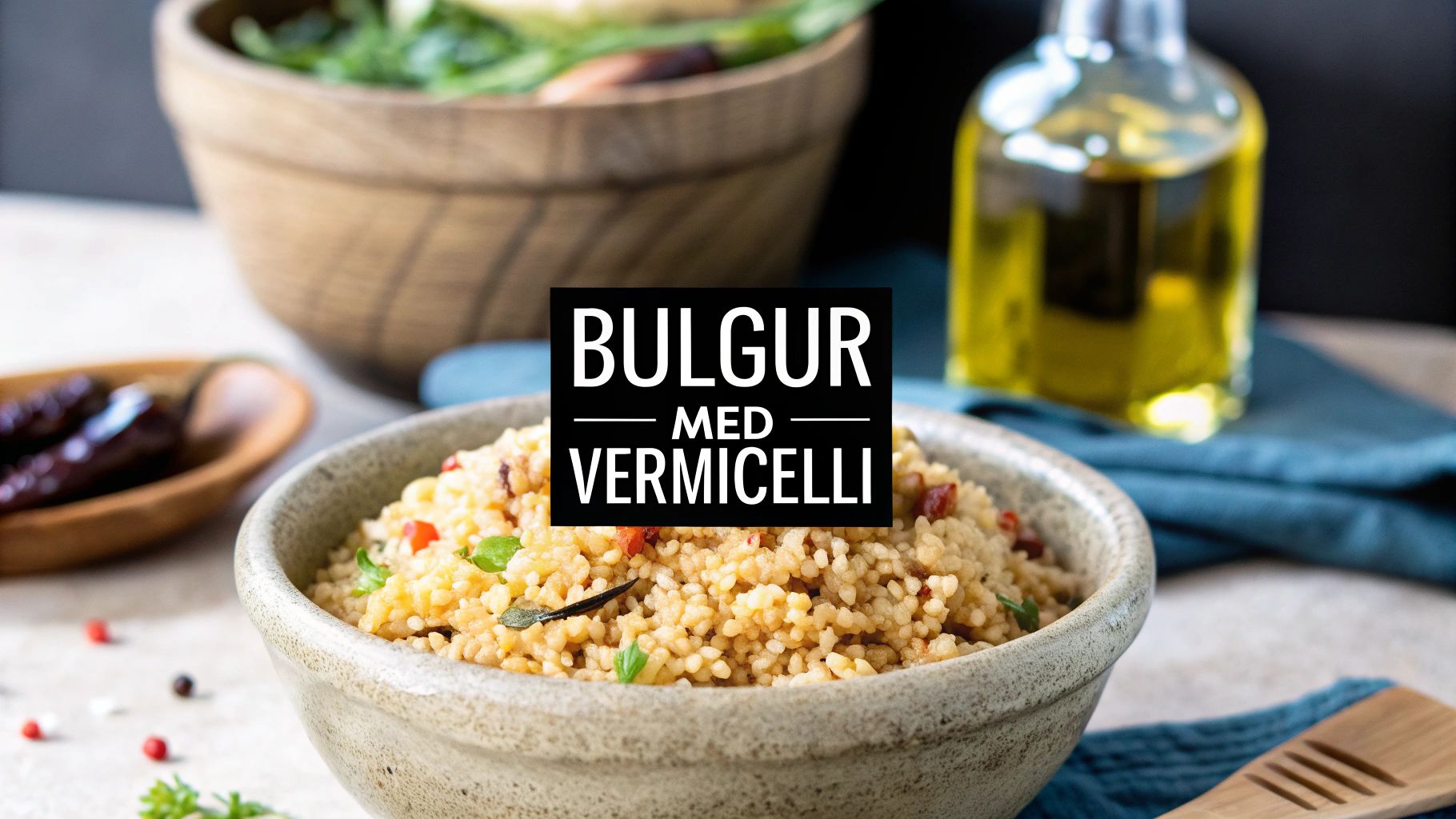 Så lagar du perfekt bulgur med vermicelli