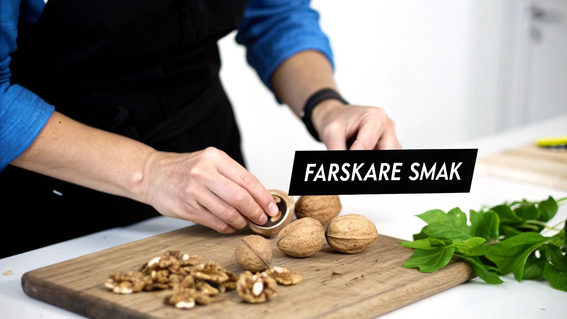 En skål med hasselnötter i sina skal