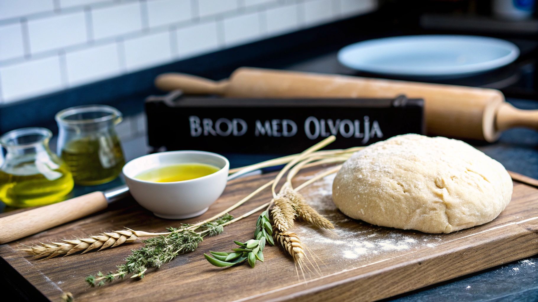 Så lyckas du med bröd med olivolja hemma