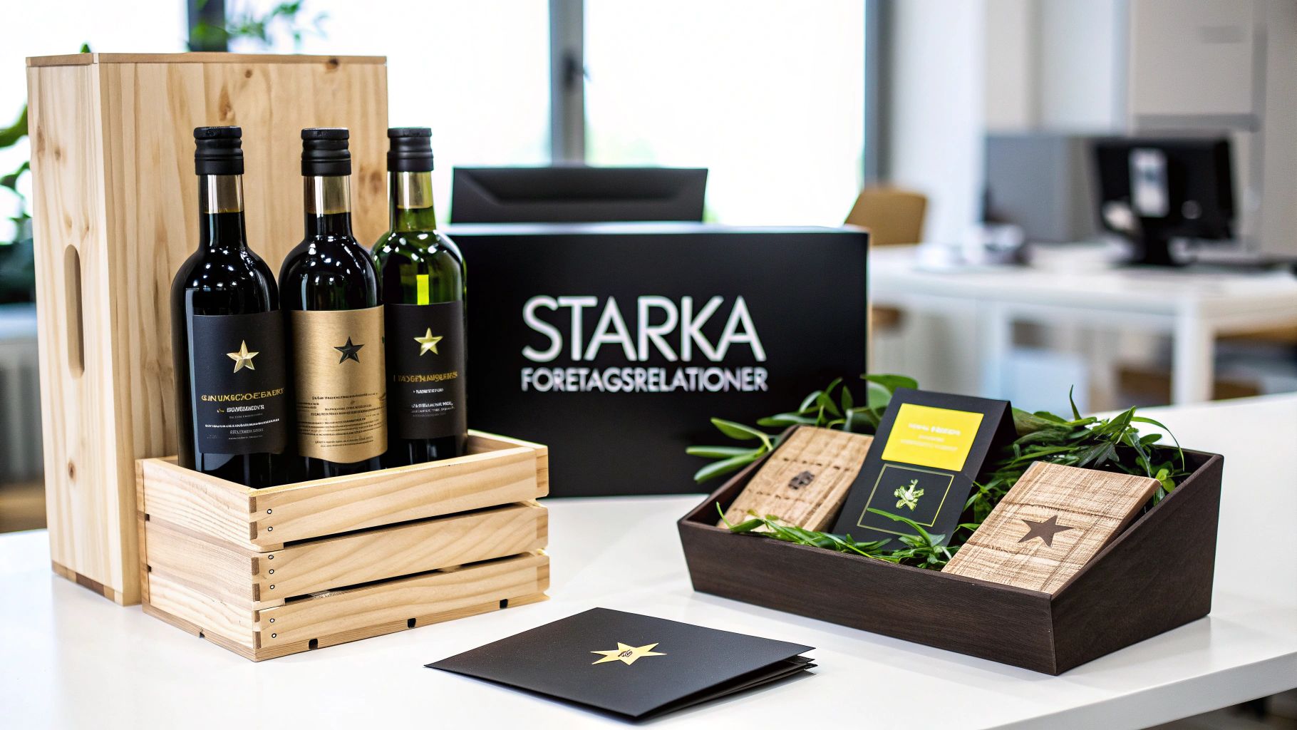 Present till företag som bygger starka relationer