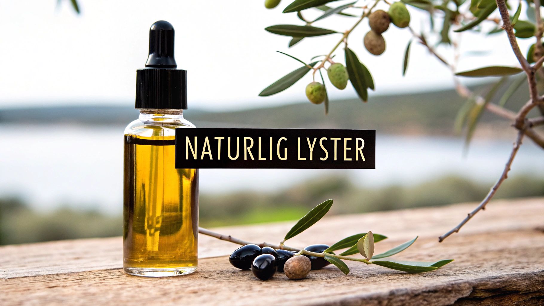 Olivolja till huden för en naturligt strålande lyster