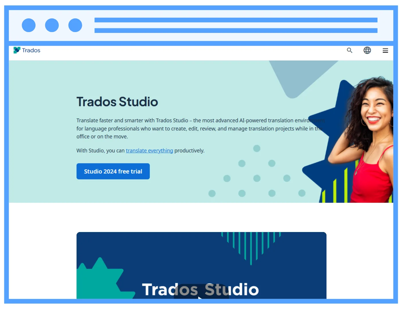 Trados Studio, AI-powered translation software for localizing e-learning content