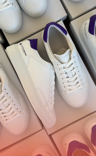 Individuelle Sneaker für die Gefa Bank