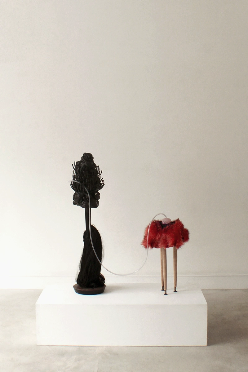 'Good Morning Beautiful', mixed media sculpture installation