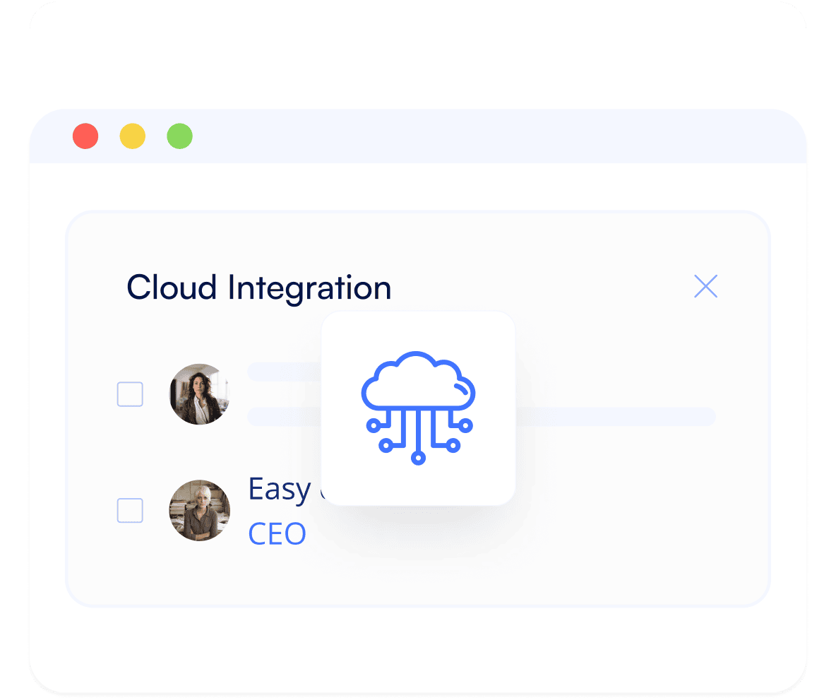  Seamless Cloud IntegrationCloud Integration