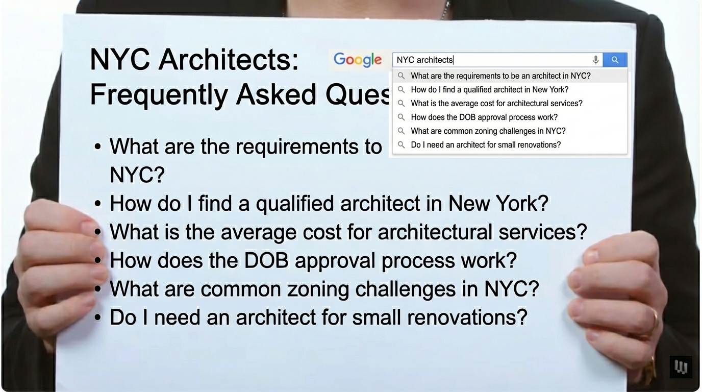 Why use an architect for an NYC renovation project?