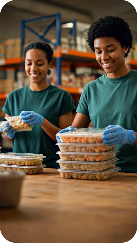 impact in the local community from Sharebite donations