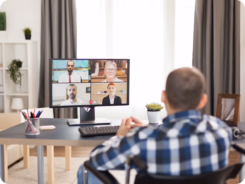 the shift of employees to hybrid work