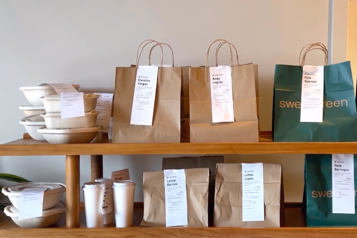 on time delivery of catering from local restaurants