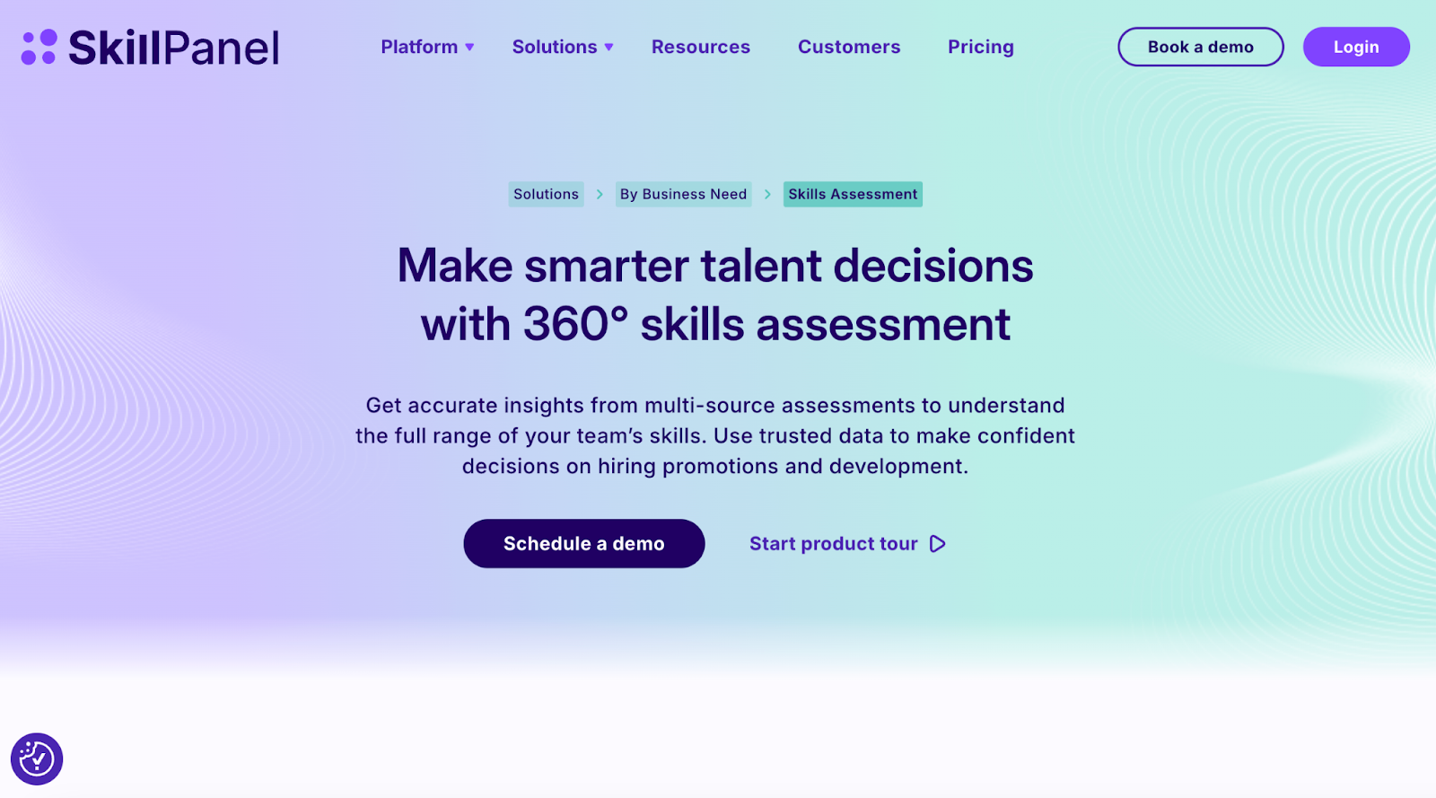 SkillPanel platform for an all-in-one skills assessment and talent decisions