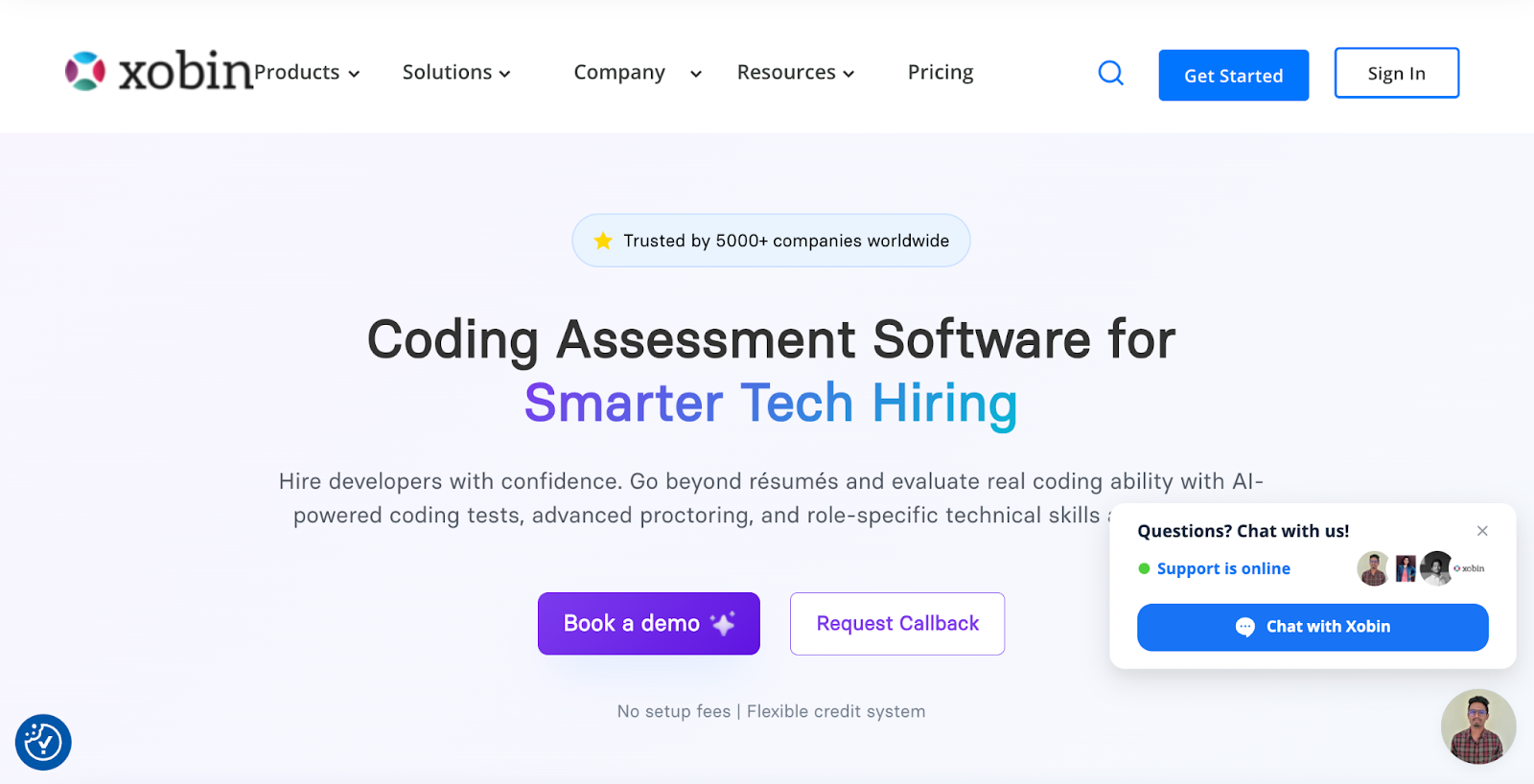 Coding assessment platform for smarter tech hiring