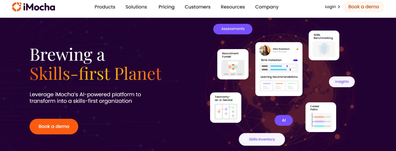 iMocha AI platform for skills-first assessment and hiring