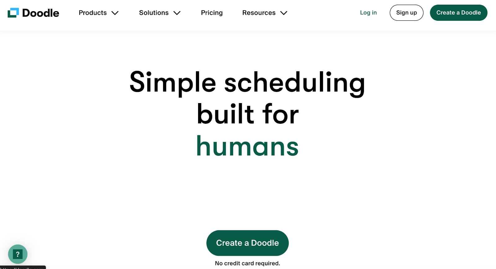 Try Doodle’s simple interview scheduling platform