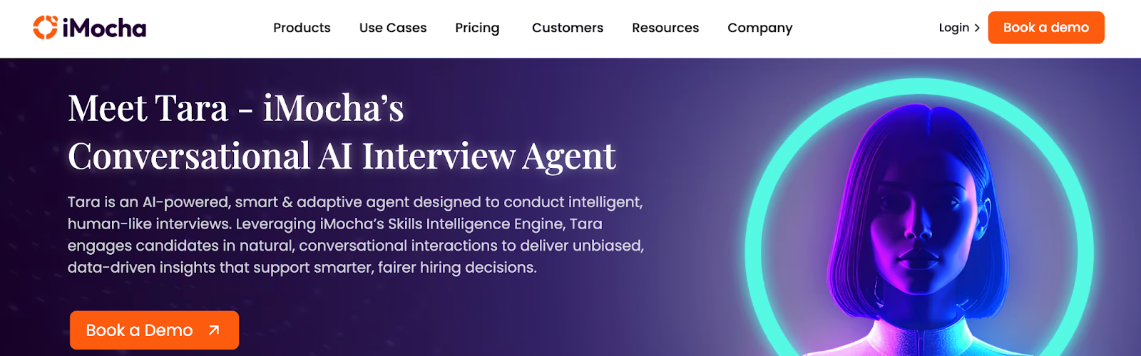 Conduct intelligent, human-like interviews
