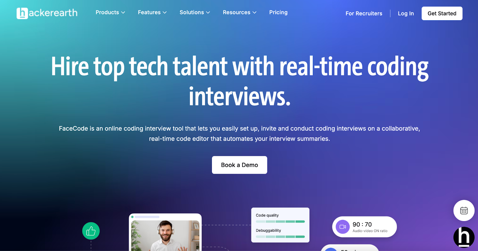 Run structured, collaborative interviews with FaceCode