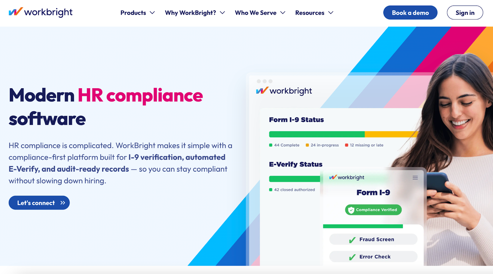 Onboard candidates in a quick, compliant, and 100% remote process