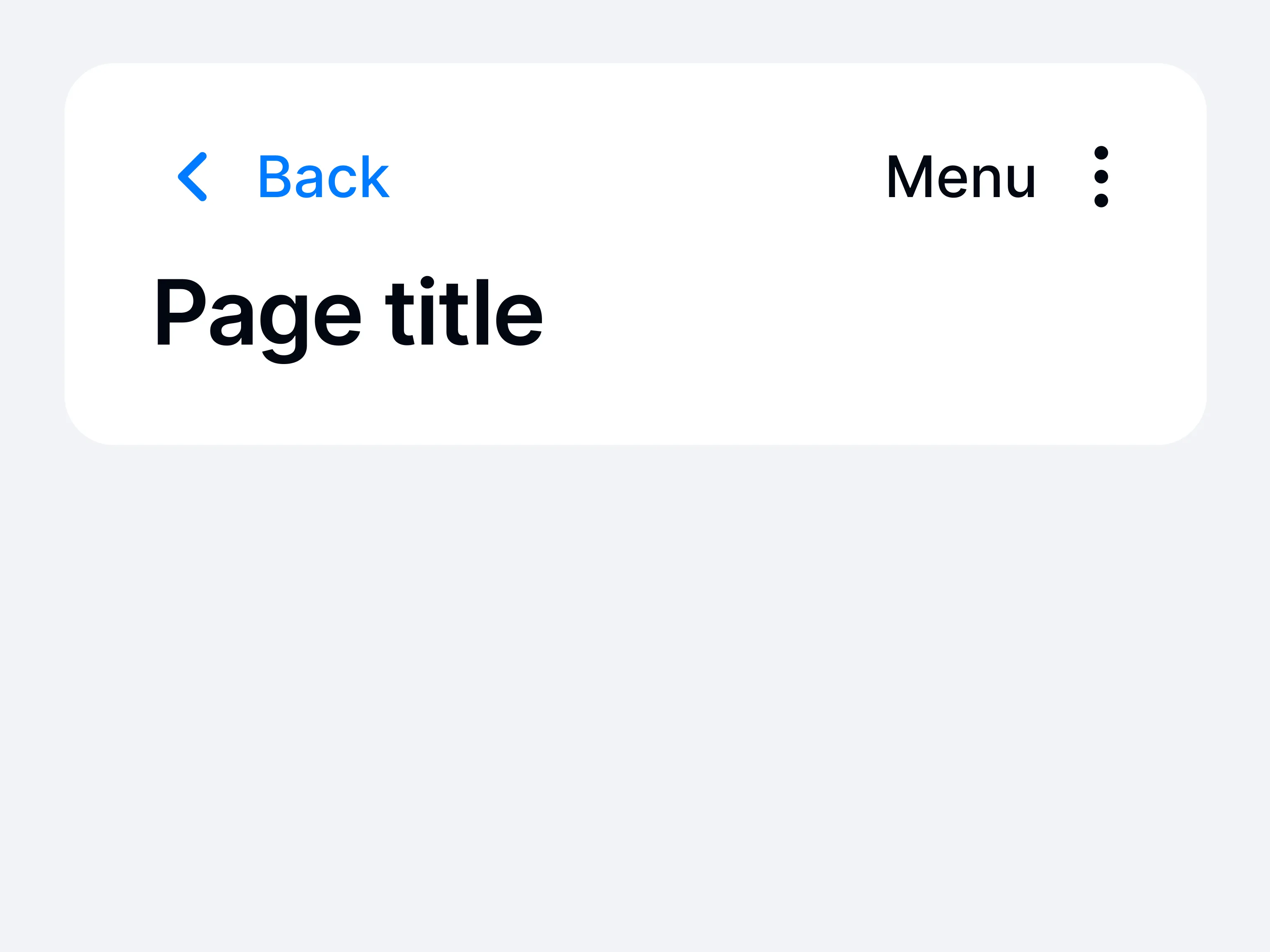 Navigation Bar