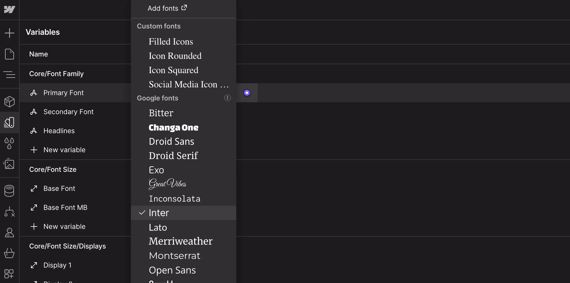 Typography - Optic X Webflow Template
