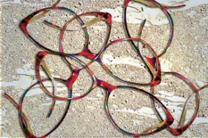 eyeglasses with lens treatments
