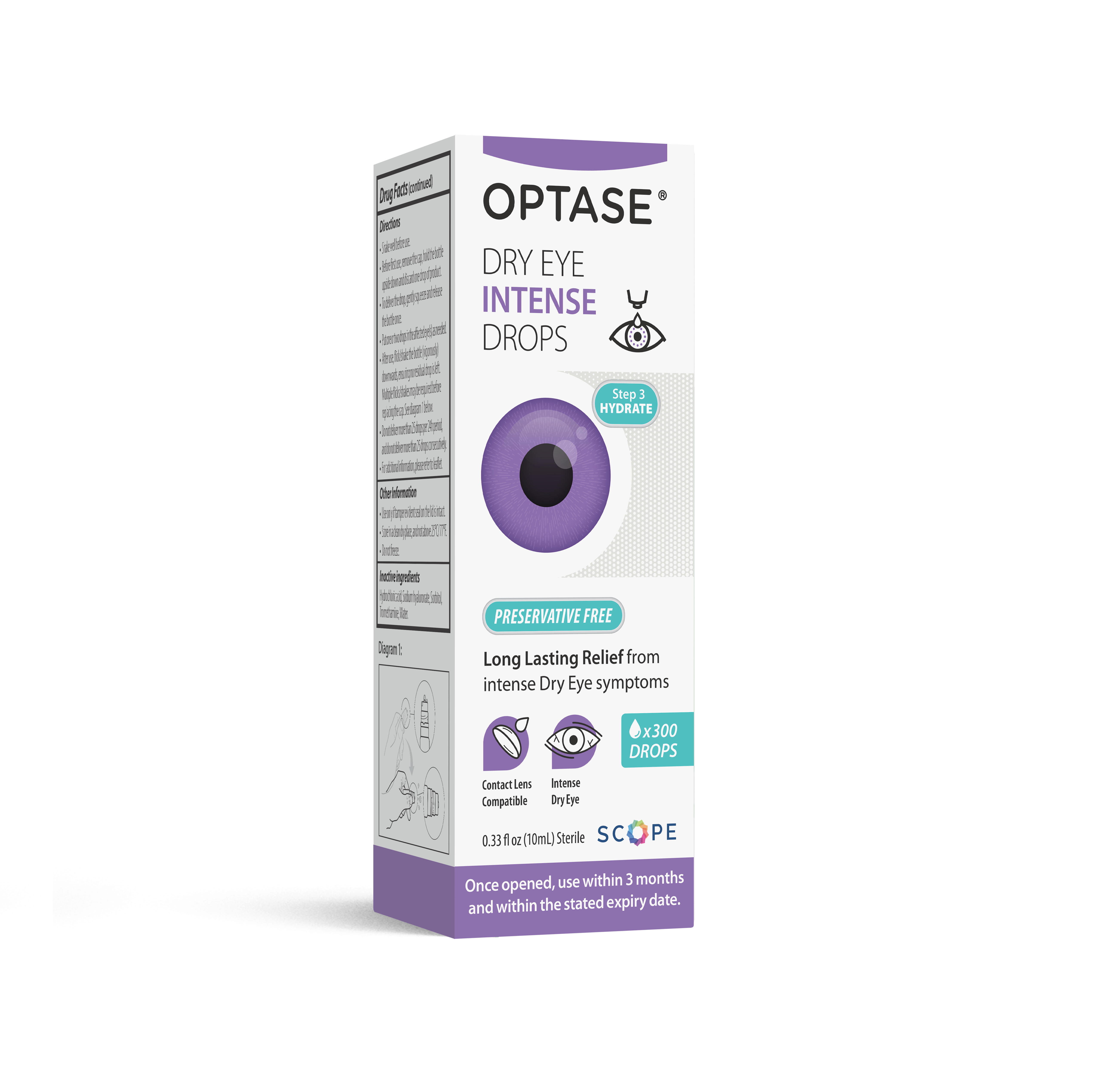 OPTASE® Dry Eye Relief Intense Drops