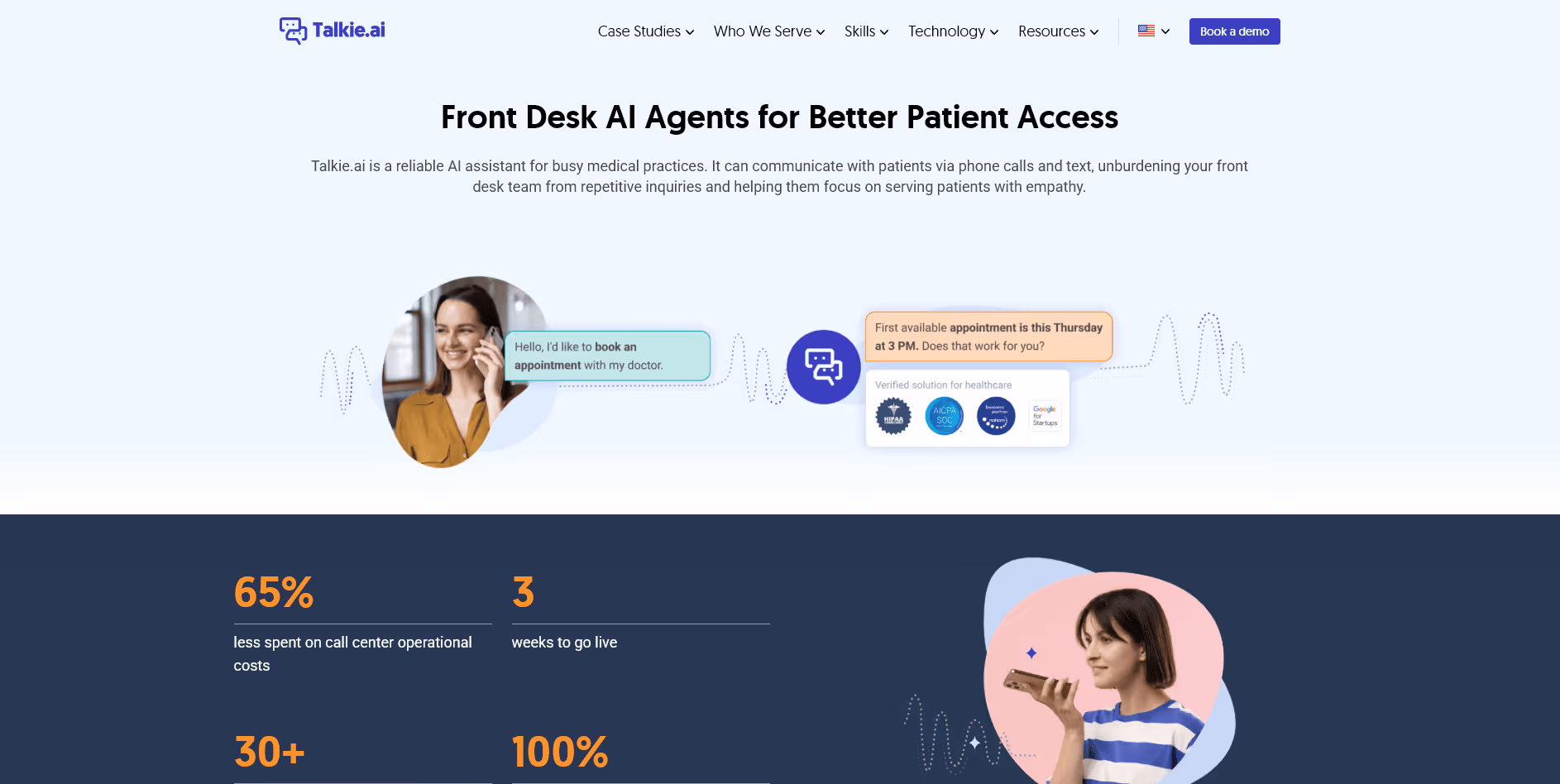 Talkie.ai insurance workflow with FNOL template and model selection
