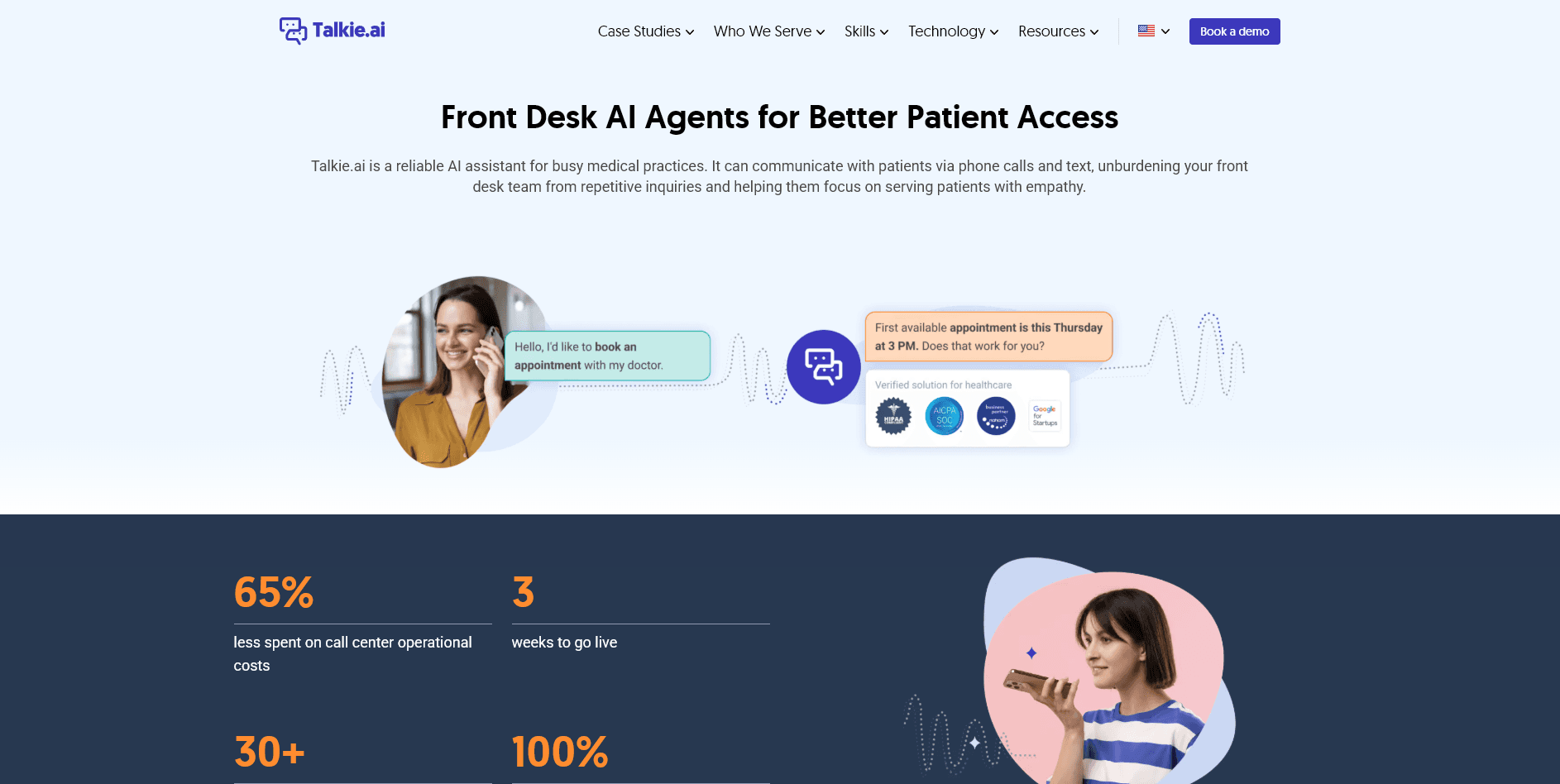 Talkie.ai insurance workflow with FNOL template and model selection