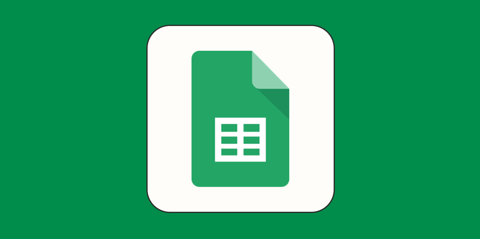 Open Google Sheets with a sample to-do list on a laptop screen.
