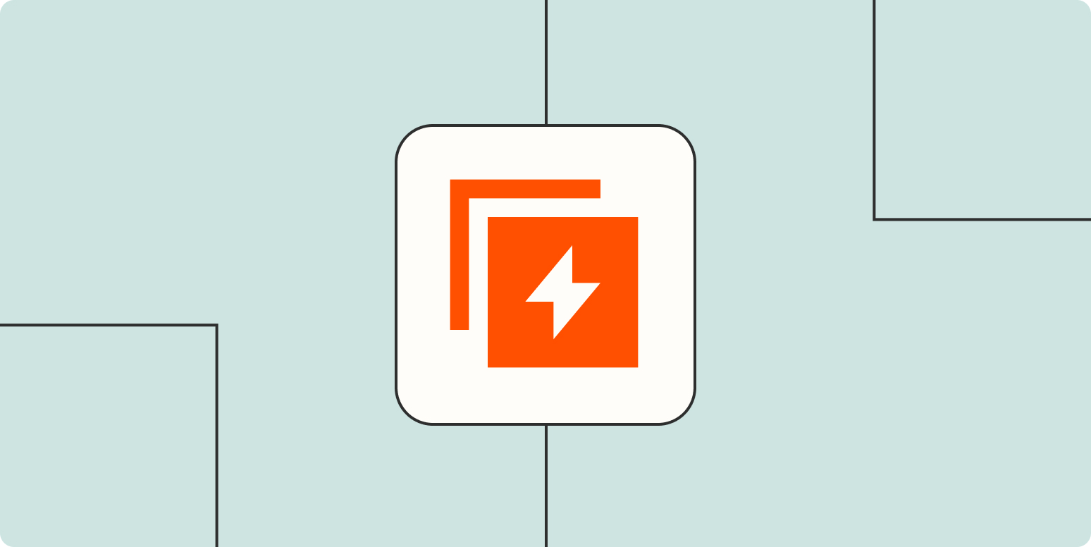 Automation app icons and connectors