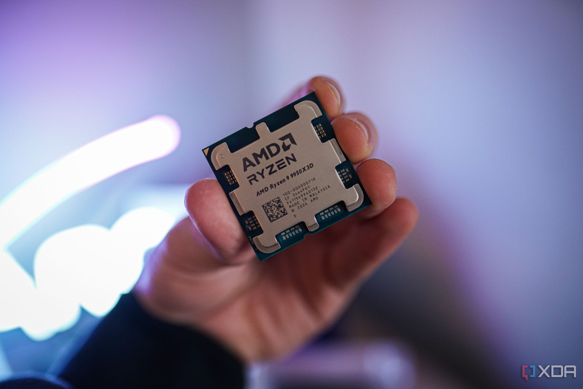 Computer CPU with heat sink