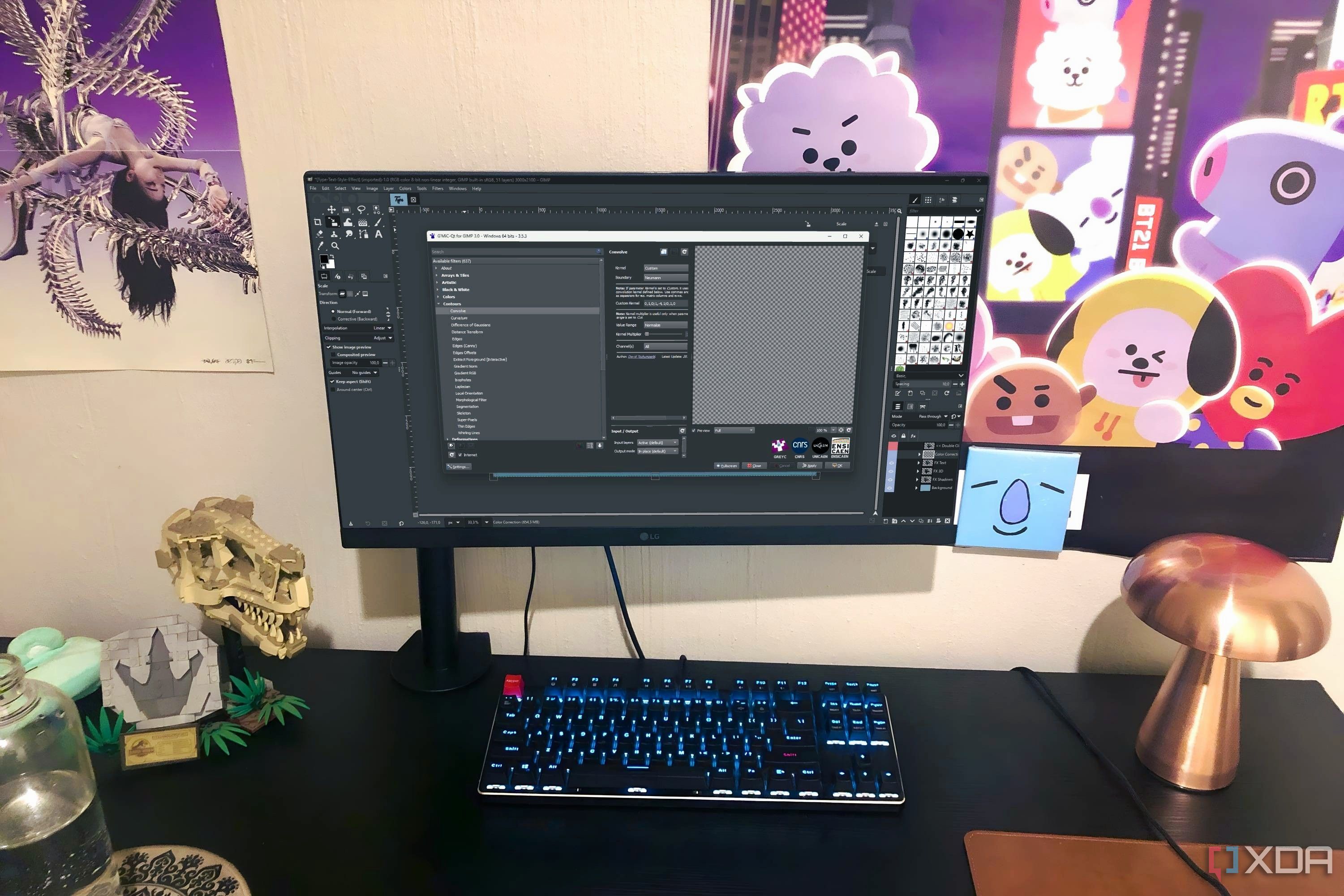 Creative open-source apps on desktop