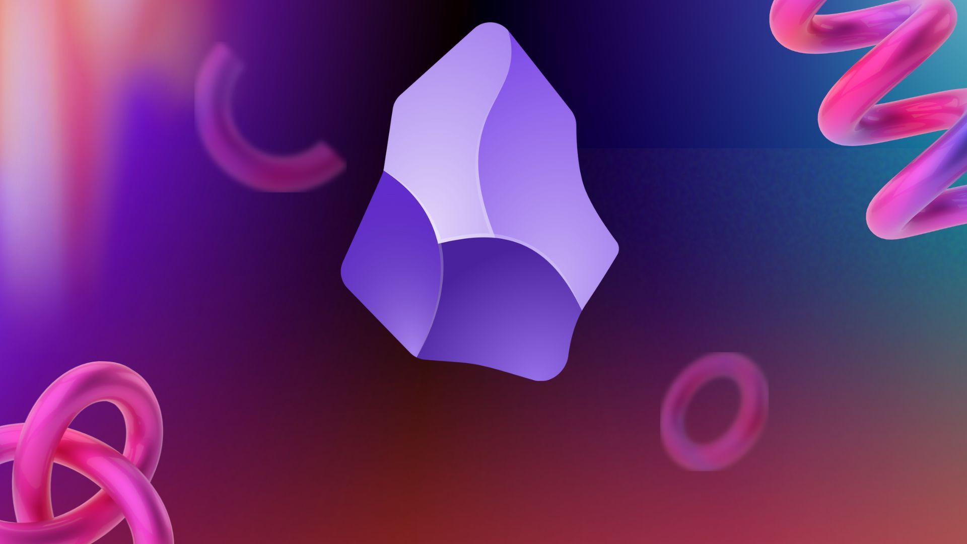 Obsidian interface with plugin visualization