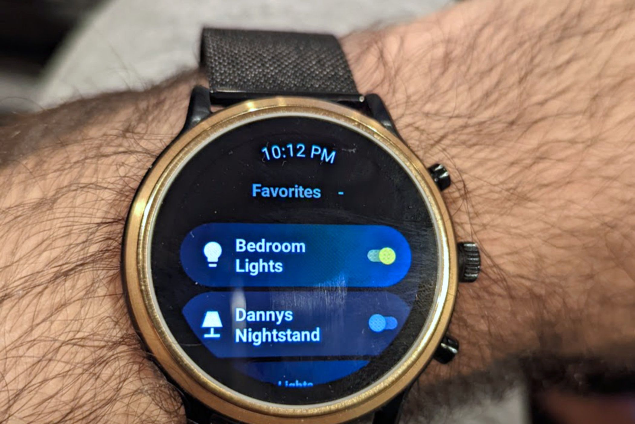 Smart home dashboard showing HACS integrations