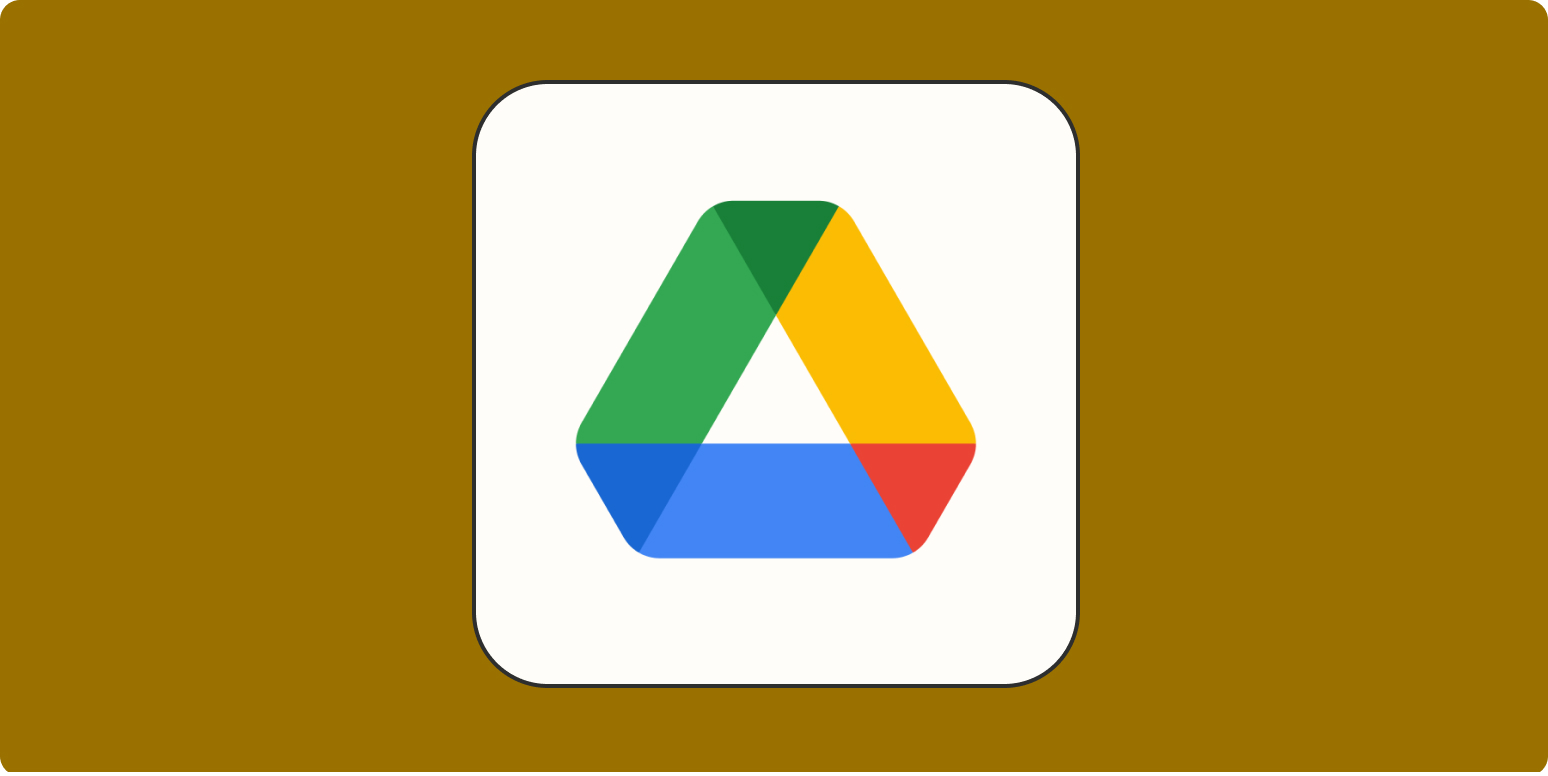 Google Drive interface on a laptop