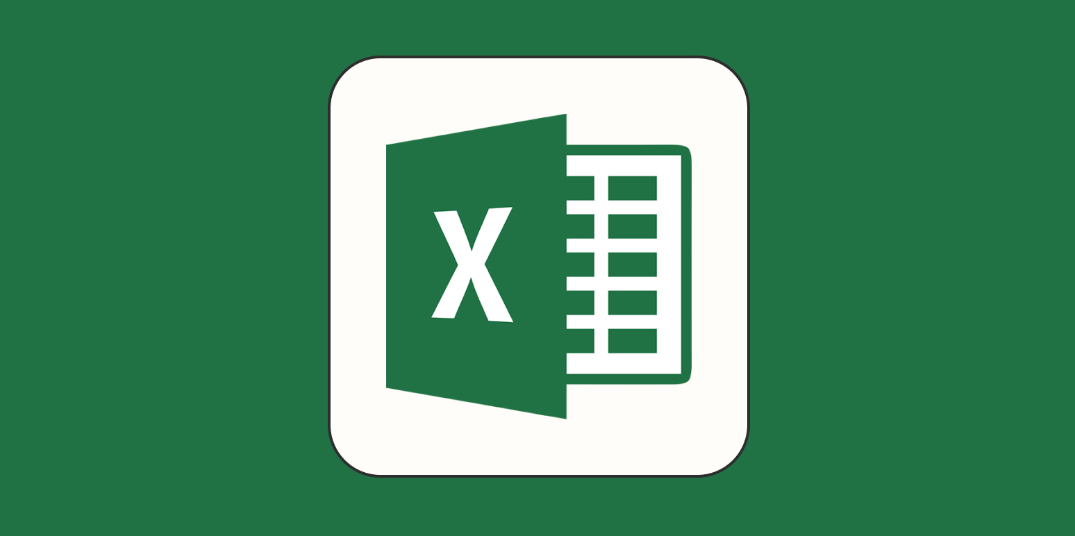 Excel spreadsheet with highlighted cells