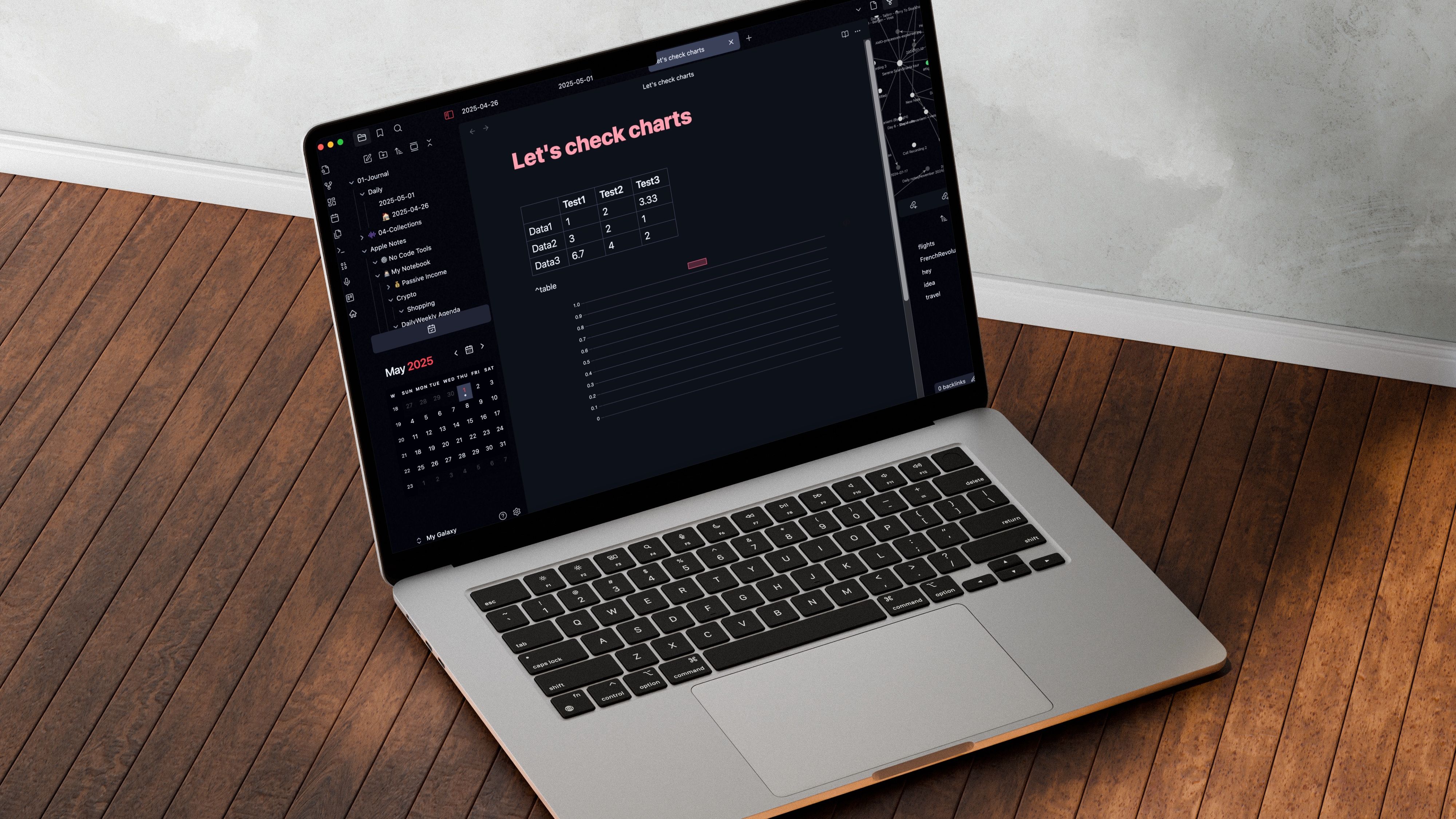 Obsidian notes with custom sync plugin