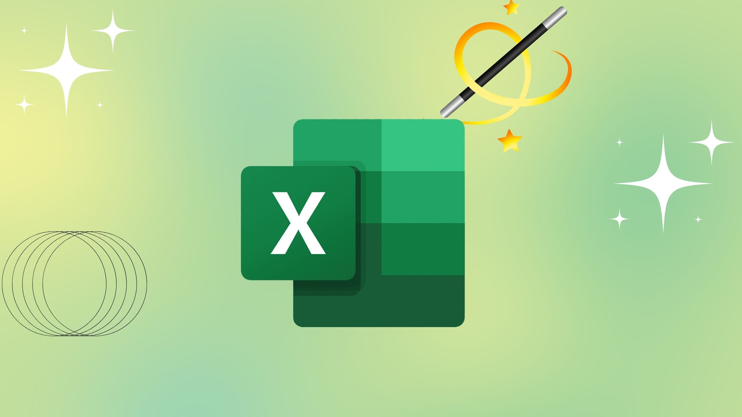 Excel spreadsheet open on a laptop
