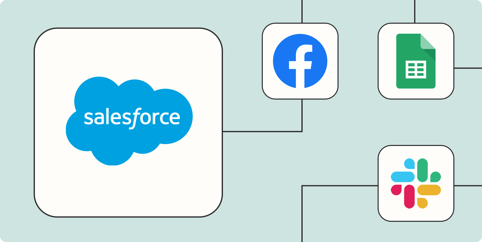 Salesforce automation dashboard representation