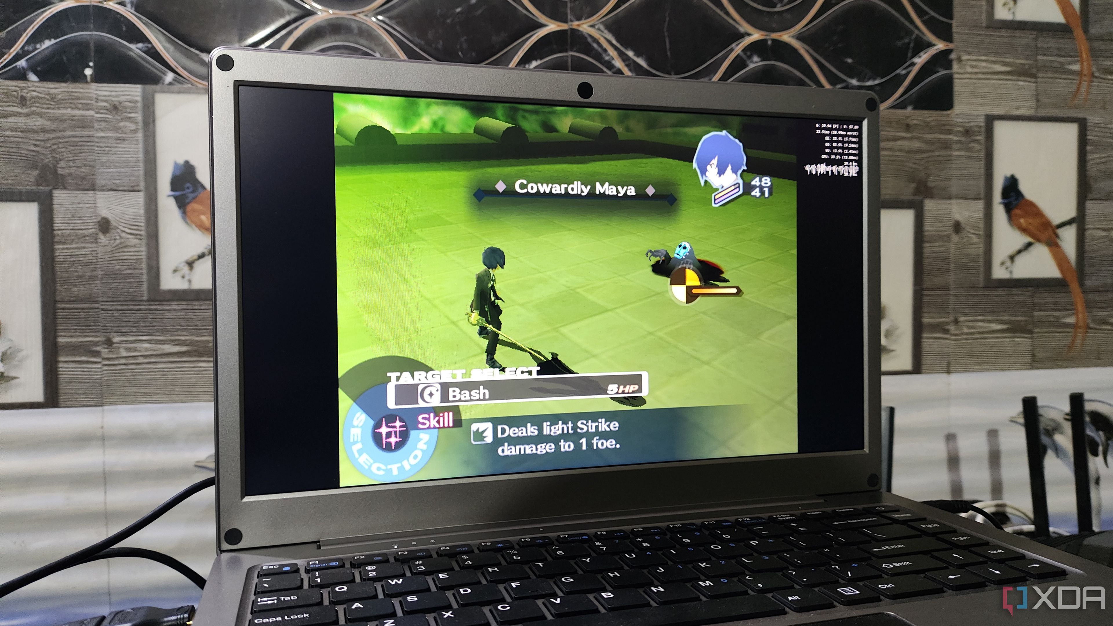 Chromecast and game controllers set up for retro gaming