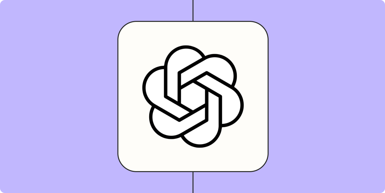 Zapier and OpenAI integration