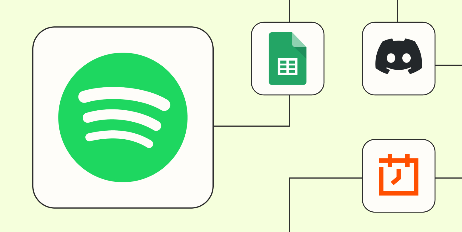 Zapier integration with Spotify playlist