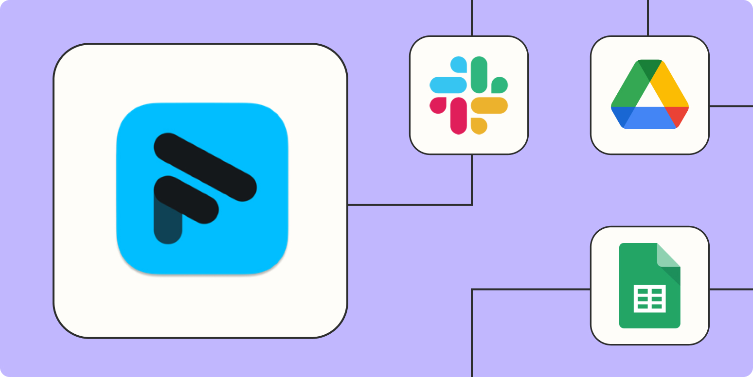 Automation dashboard connecting meeting app and workflows