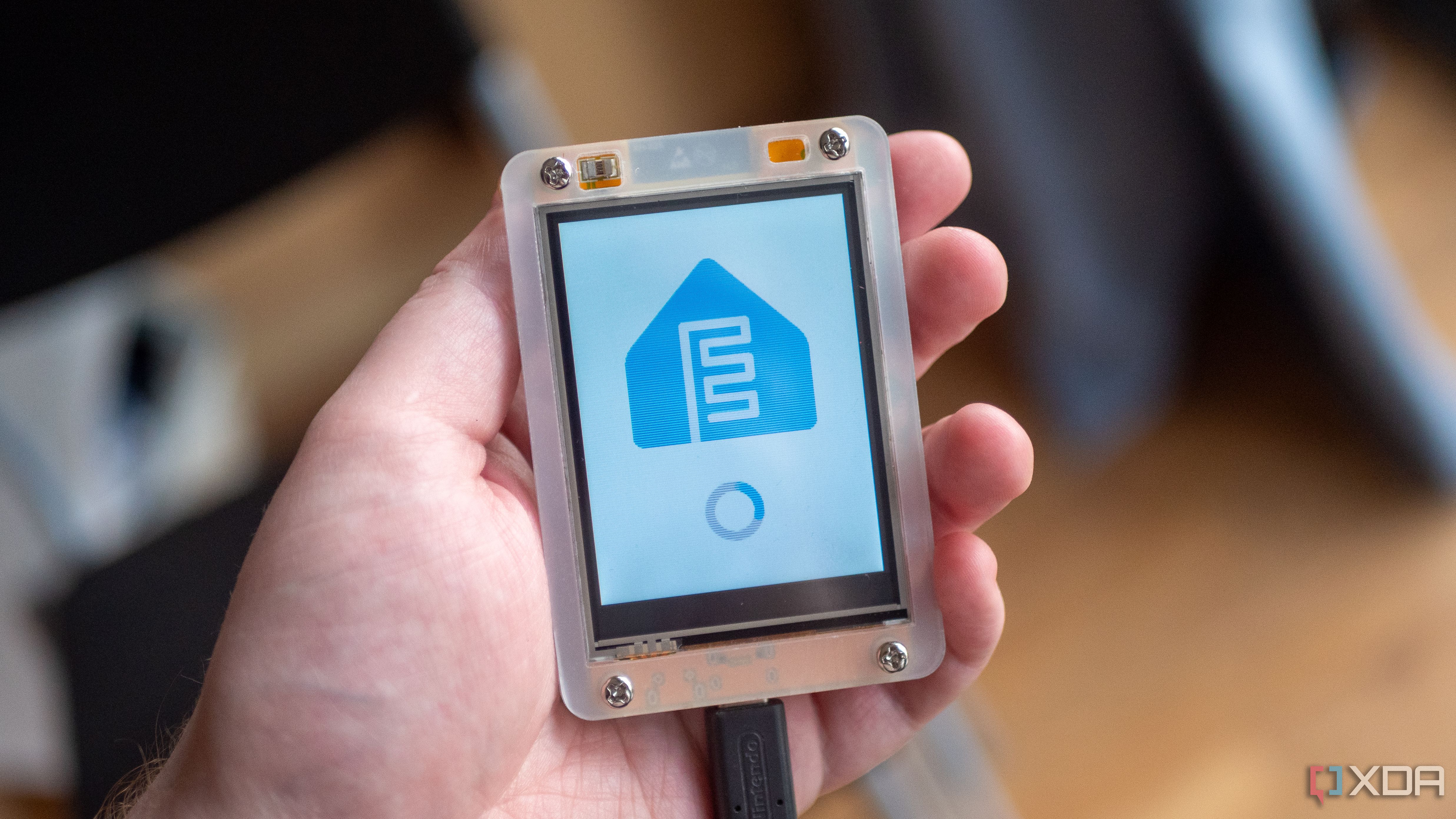 ESP32 microcontroller and smart home wiring